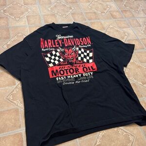 Vintage 2011 Harley-Davidson "Red Devil" T-Shirt - Sudbury, ON Dealer